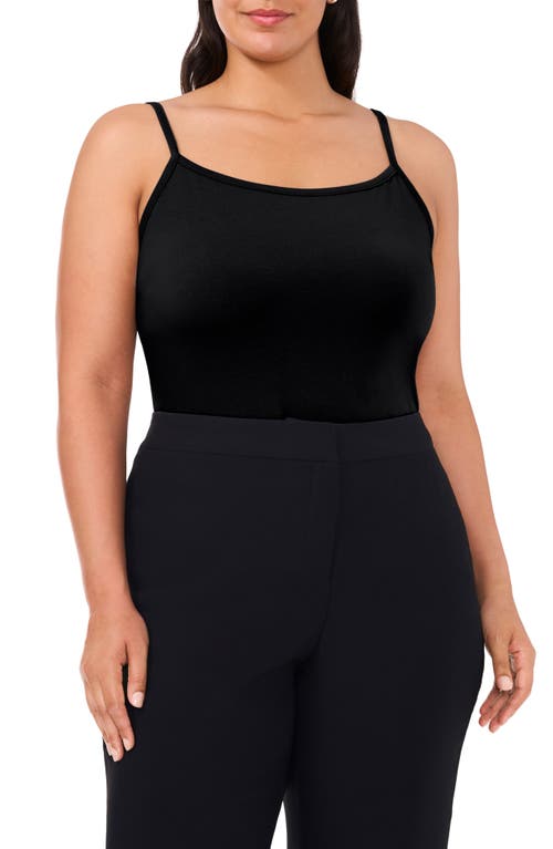 Shop Halogenr Halogen(r) Absolute Stretch Cotton Camisole In Rich Black