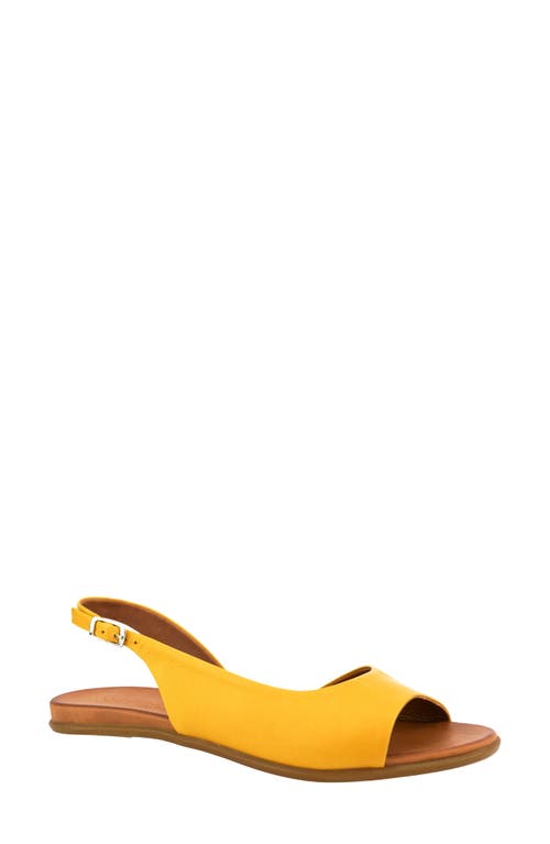 Unity in Diversity Kira Slingback Sandal in Mustard Yellow at Nordstrom, Size 6.5Us