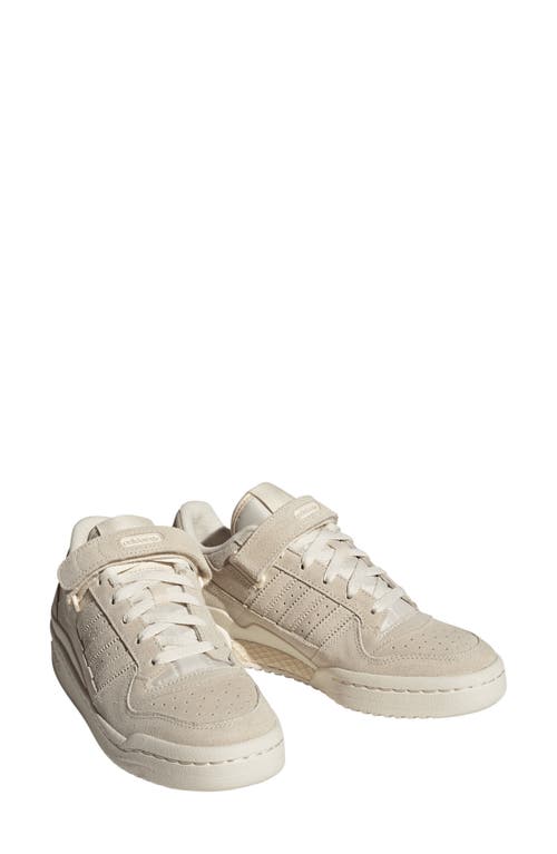 Adidas Originals Adidas Forum Low Basketball Sneaker In Wonder White/wonder White