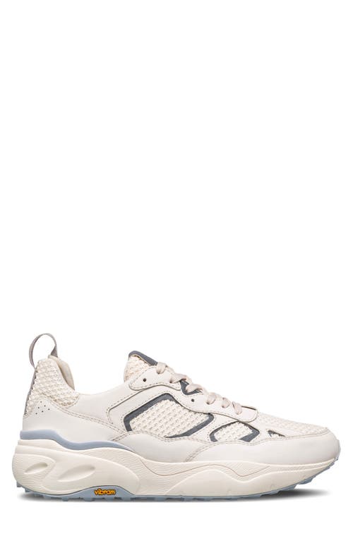 Shop Clae Salazar Sneaker In Off White Microchip