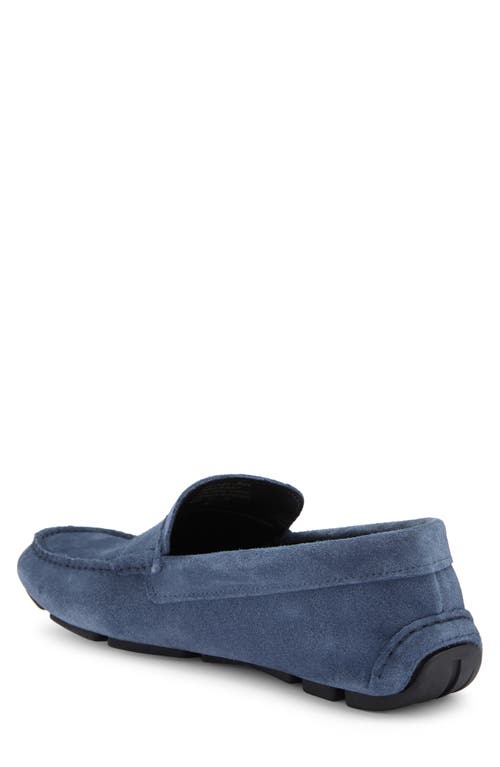 Kurt Geiger London Stirling Moc Toe Driving Shoe In Blue