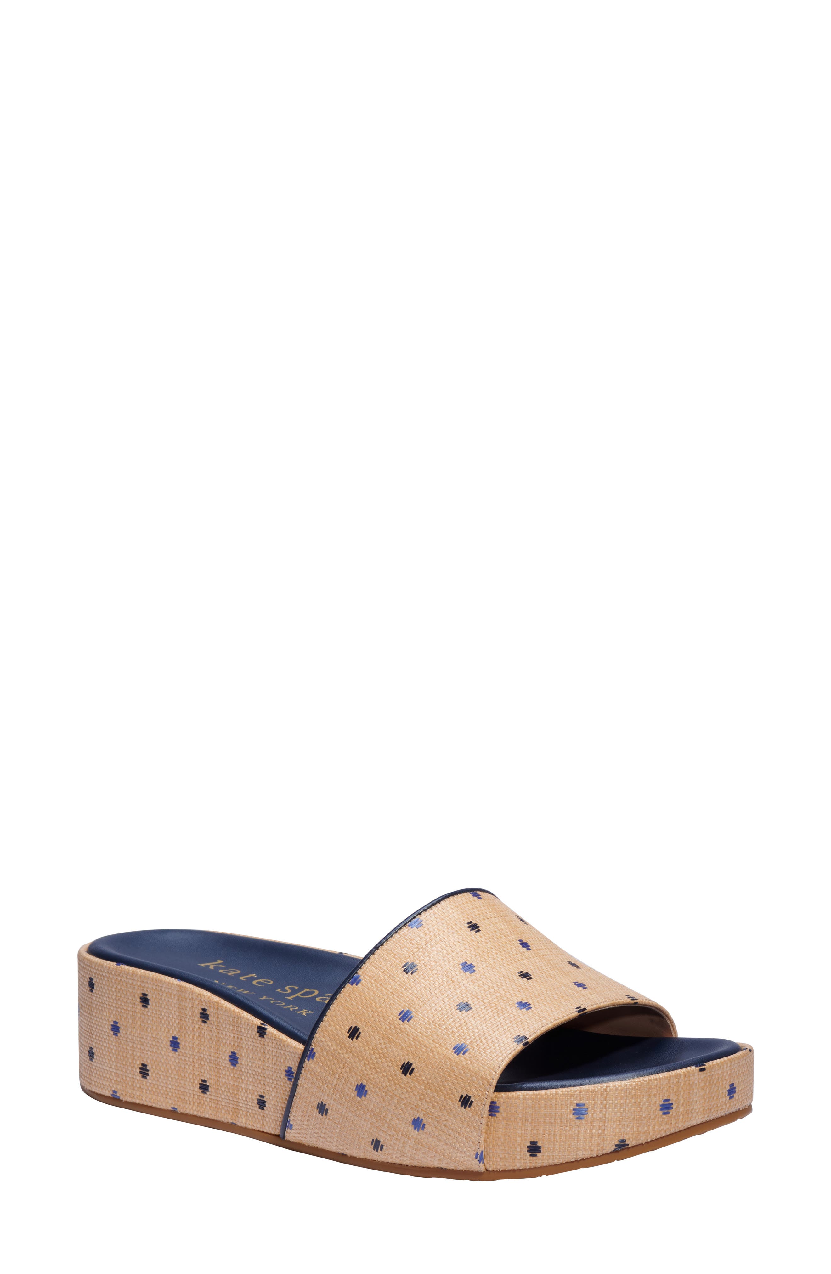 kate spade polished slide sandals