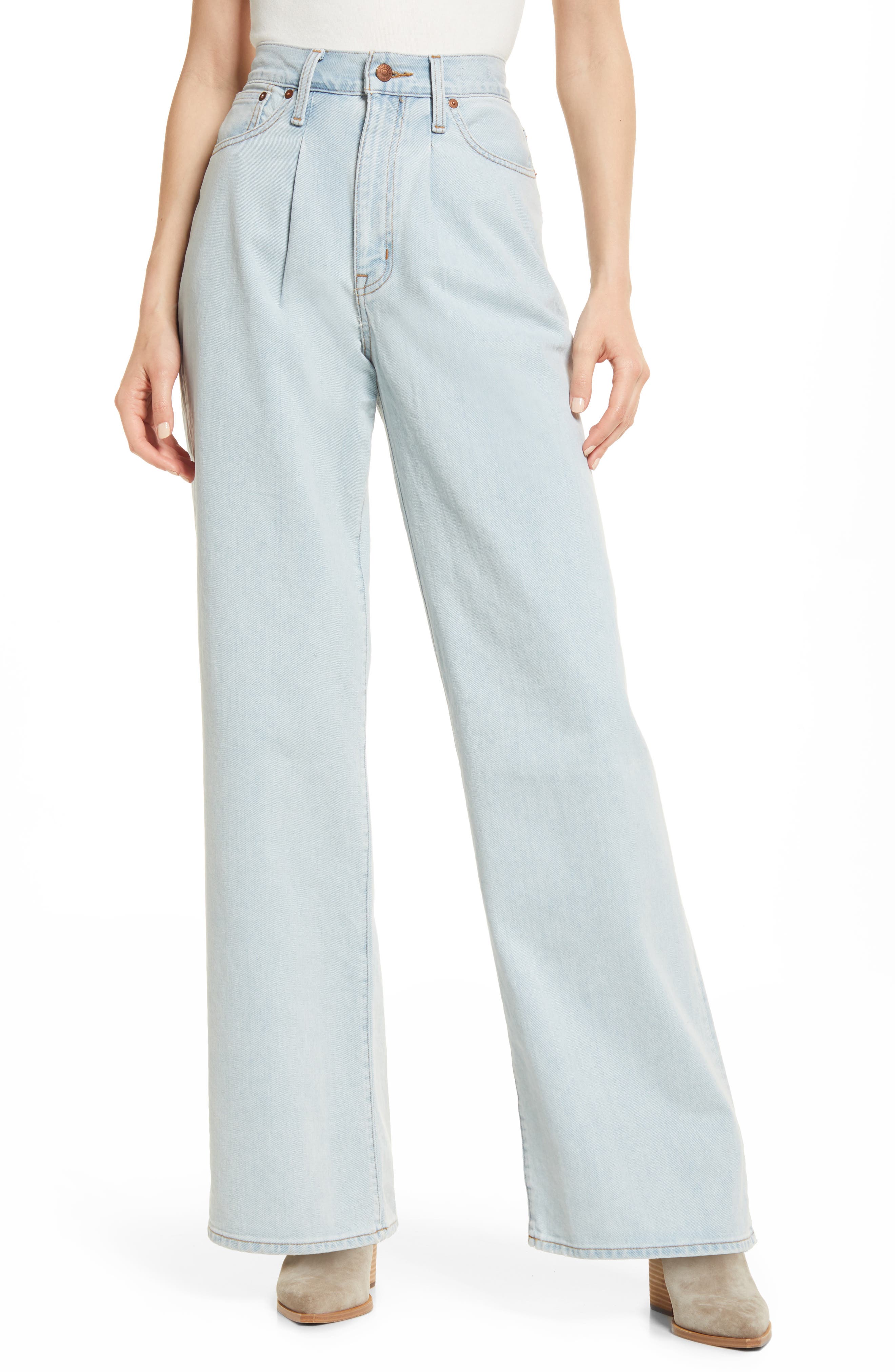 Madewell Madwell Super Wide Leg Jeans 