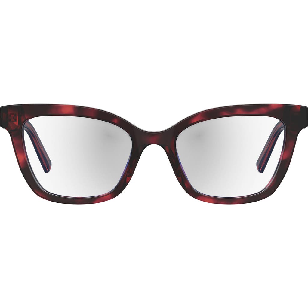 Kate Spade New York Joanie 52mm Reading Glasses In Red Havana