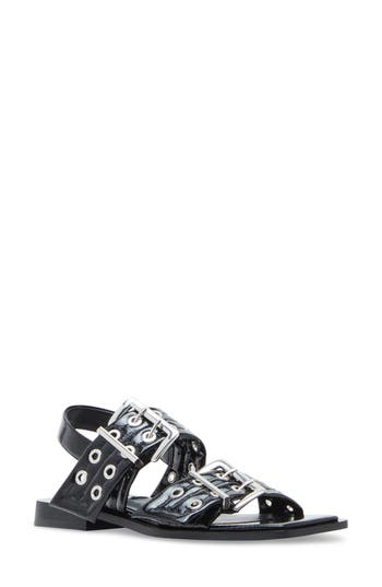 STEVE MADDEN STEVE MADDEN SANDRIA STUDDED SLINGBACK SANDAL