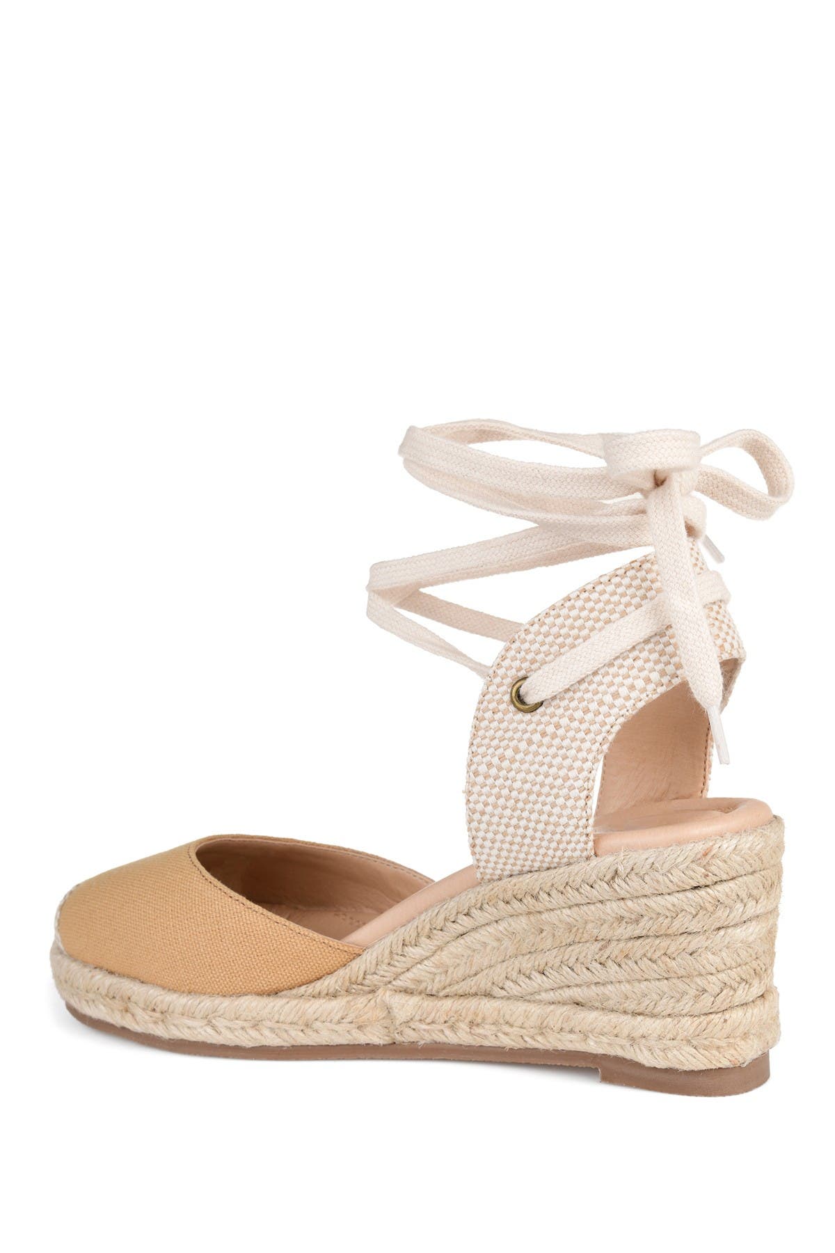 journee collection monte espadrille wedge sandal