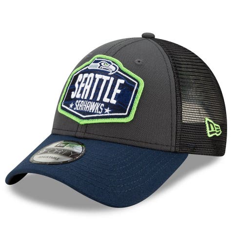 Men's New Era Stone/College Navy Seattle Seahawks 2023 Salute to Service Low Profile 59FIFTY Fitted Hat