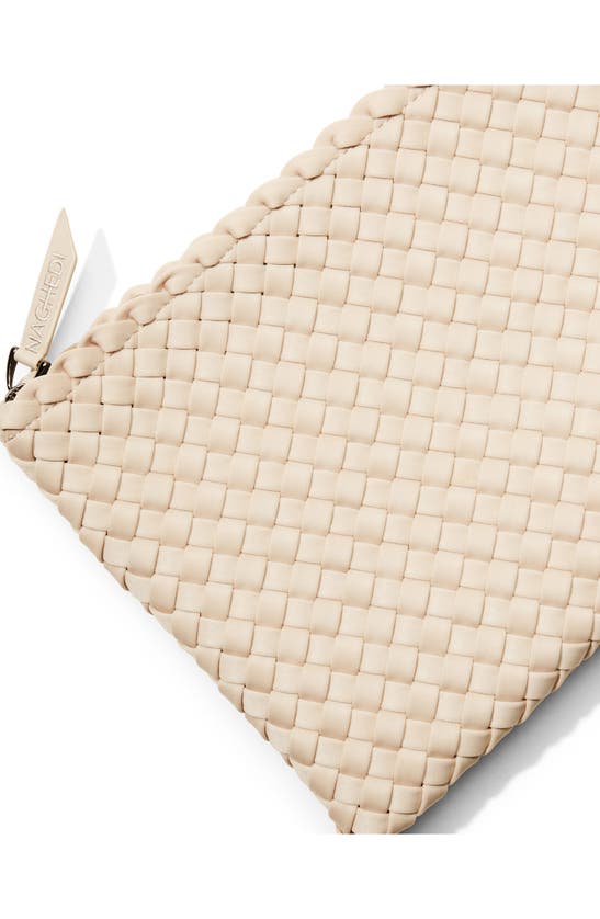 Naghedi St. Barths Medium Woven Tote In Ecru