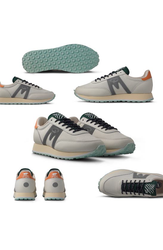 Shop Karhu Gender Inclusive Albatross Control Sneaker In Lily White/ Silver
