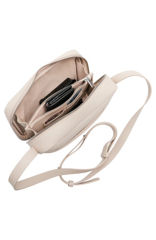 Shop Monos Metro Crossbody Bag In Ivory