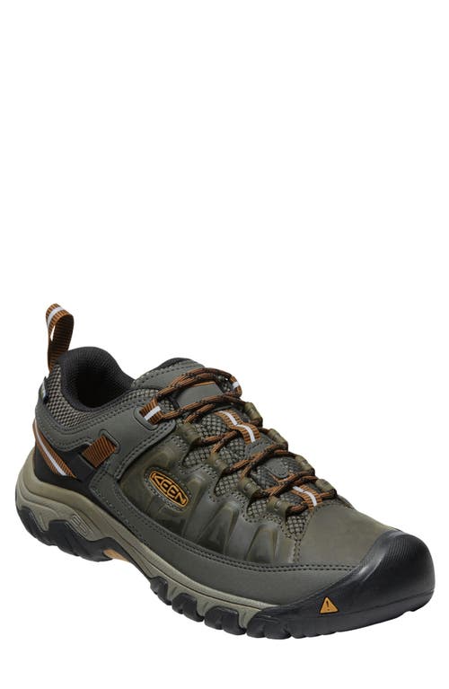 Keen Targhee Iii Waterproof Hiking Shoe In Black