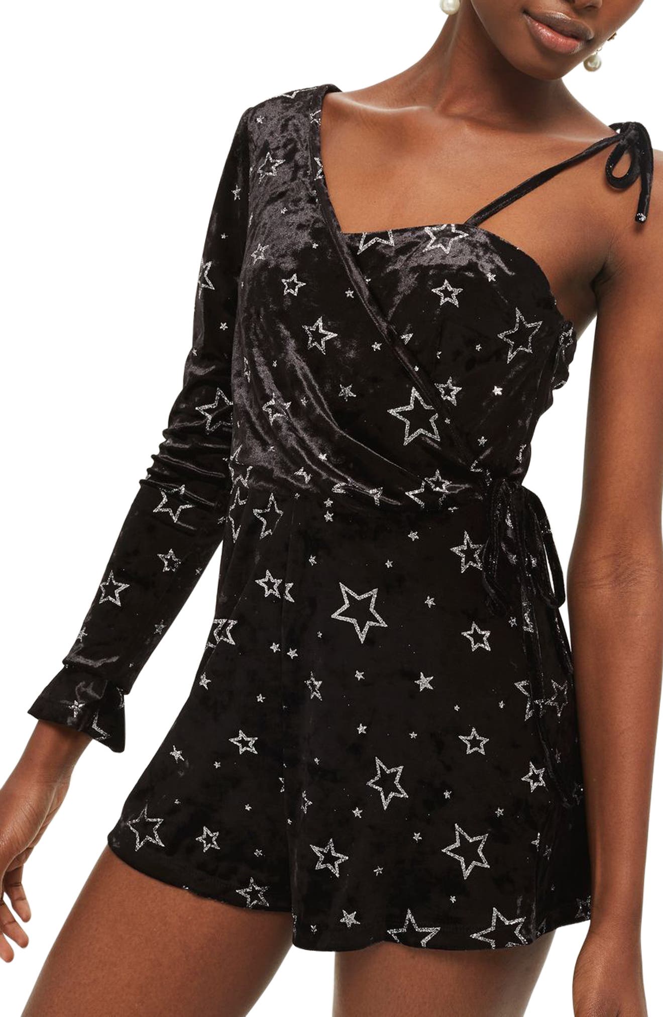 nordstrom black romper