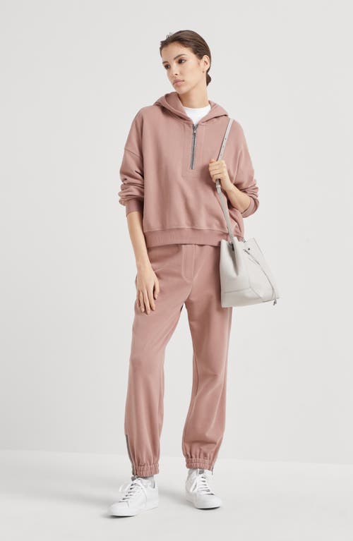 Shop Brunello Cucinelli Track Trousers In Pink