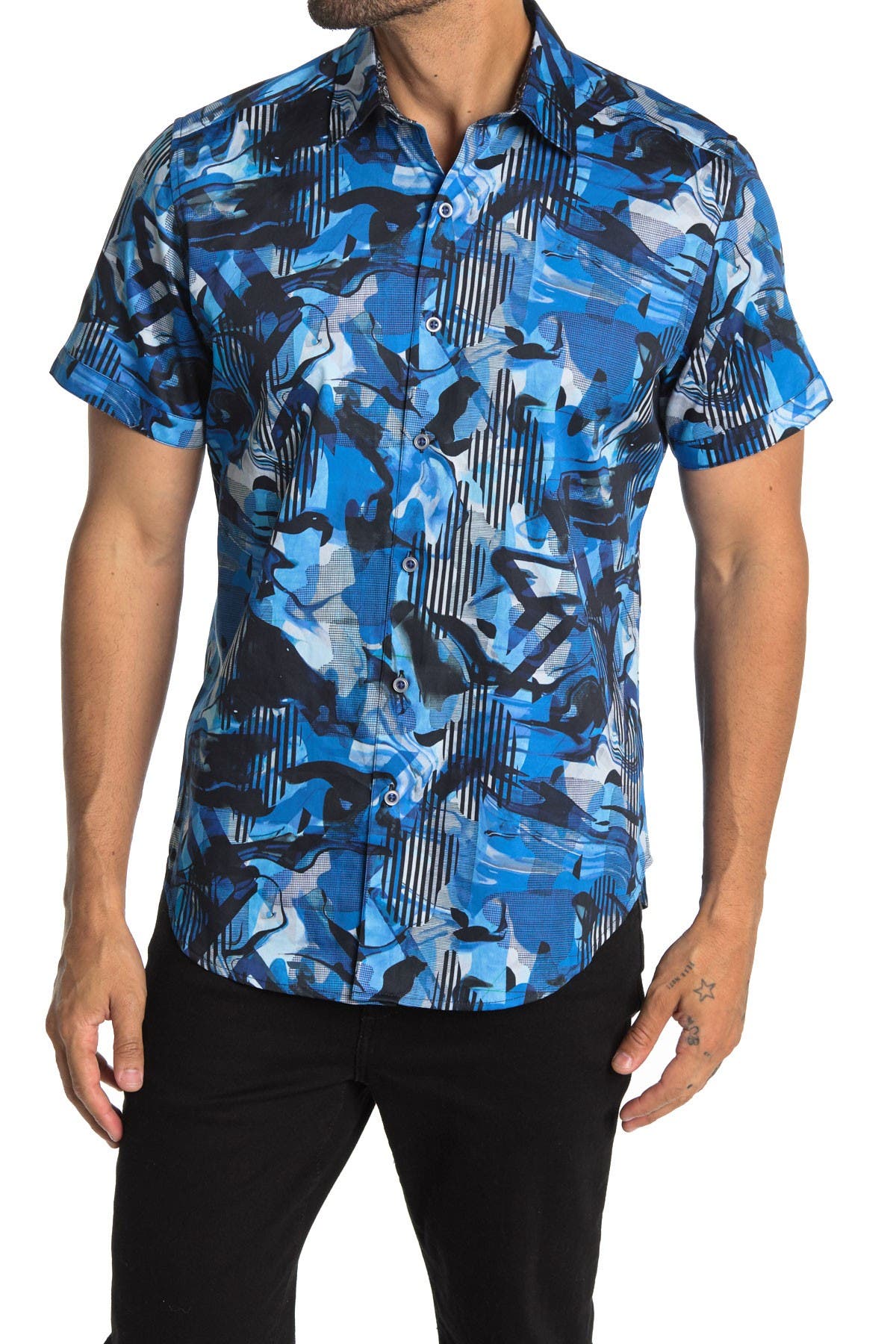 robert graham slim fit shirt