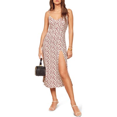 Reformation Crimini Slipdress, White