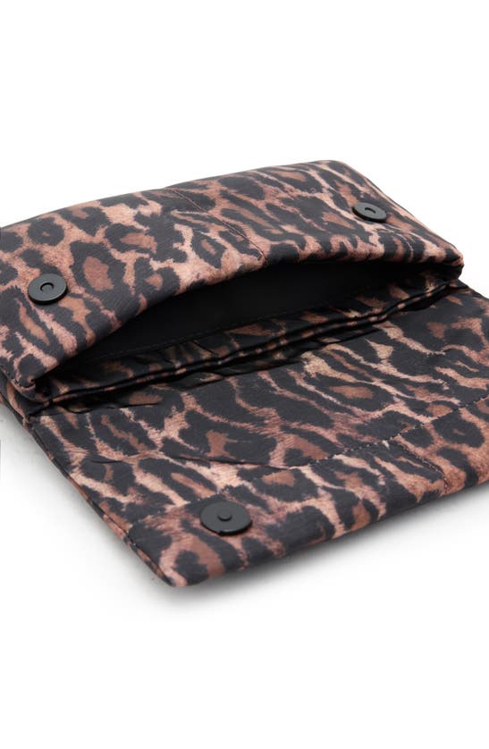 Shop Allsaints Ezra Crossbody Bag In Leopard Brown