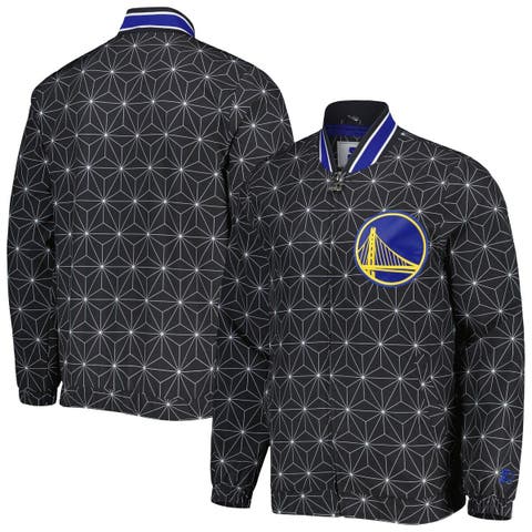 Starter NBA Men's Golden State Warriors The City Enforcer Satin Jacket Large