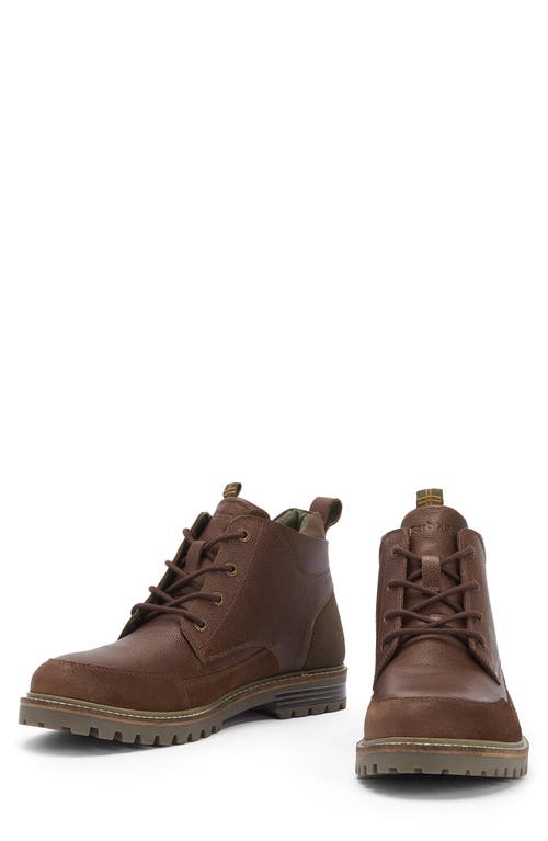 Barbour Quartz Boot In Teak Brown