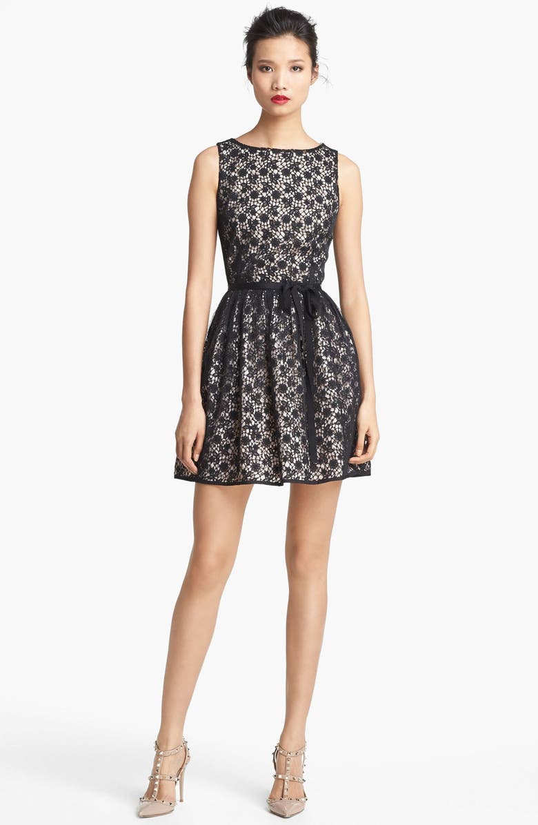 RED Valentino Macramé Lace Dress | Nordstrom