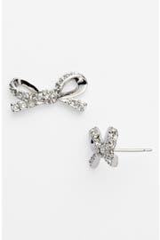 kate spade new york 'skinny mini' bow stud earrings | Nordstrom
