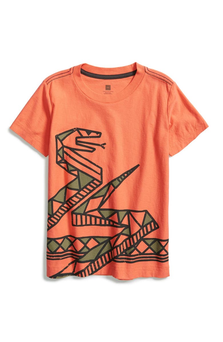 Tea Collection 'Sampa' Graphic Cotton T-Shirt (Toddler Boys & Little ...
