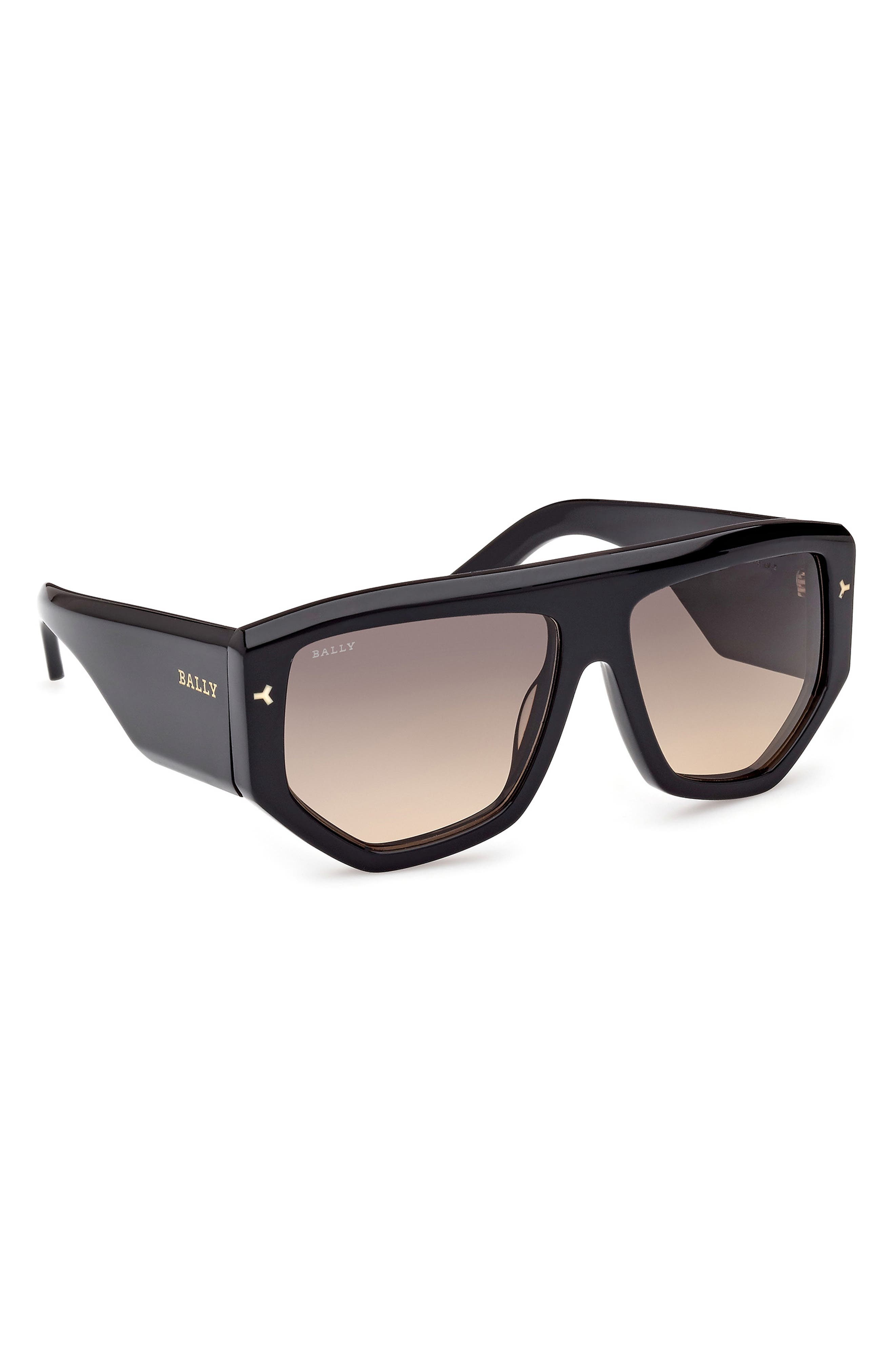 Bally Designer Black Gradient Women\'s Sunglasses with Case Bally Black Women Sunglasses – SHOP TRNSFRM main image 2