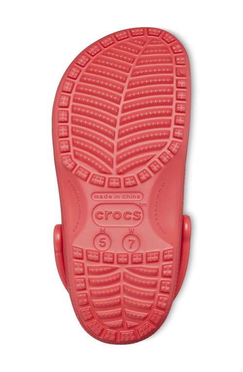 Crocs Toddler Classic Clog In Red
