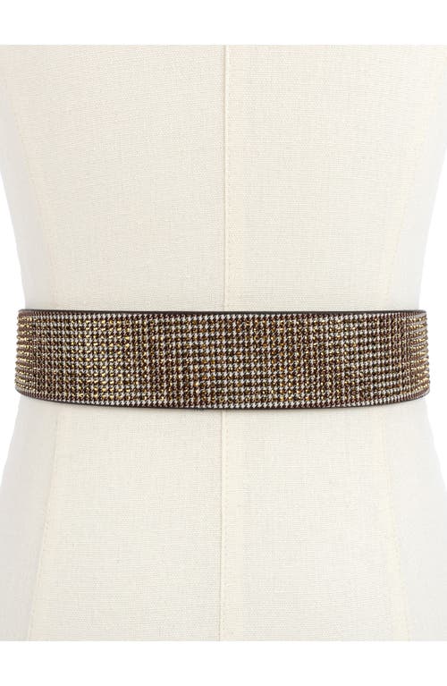 KURT GEIGER KURT GEIGER LONDON CRYSTAL HOUNDSTOOTH BELT 