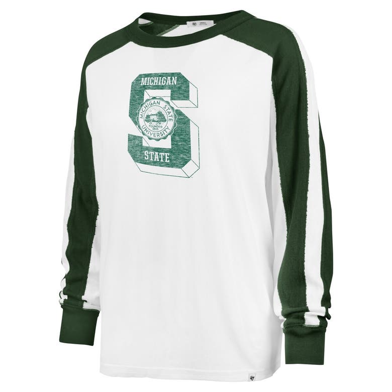 Shop 47 ' White Michigan State Spartans Premier Caribou Long Sleeve T-shirt
