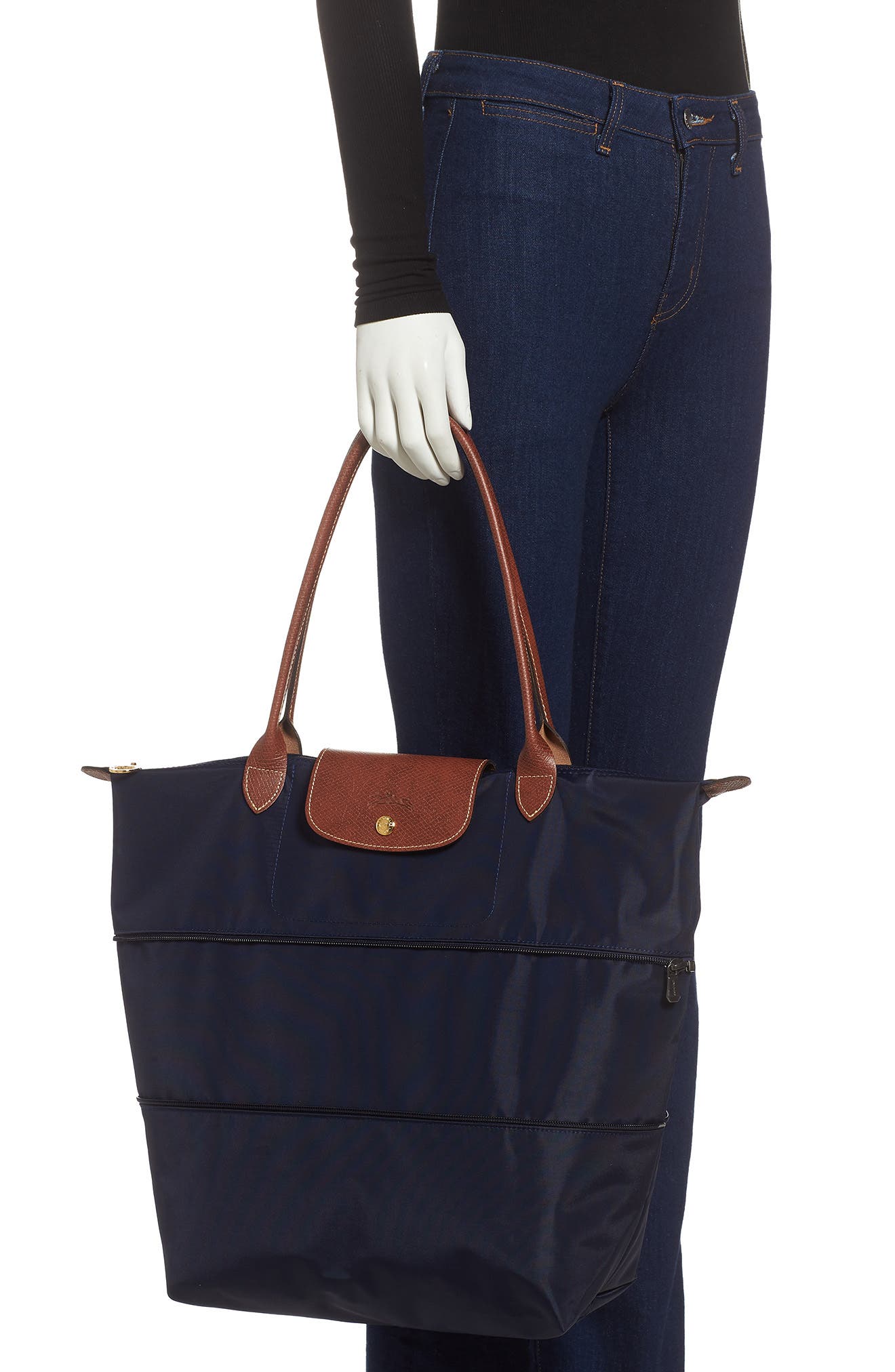 nordstrom longchamp expandable tote