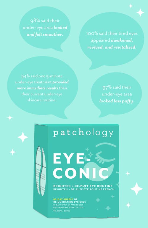 Patchology Eye-conic Brighten + De-puff Eye Routine Set $100 Value In No Color