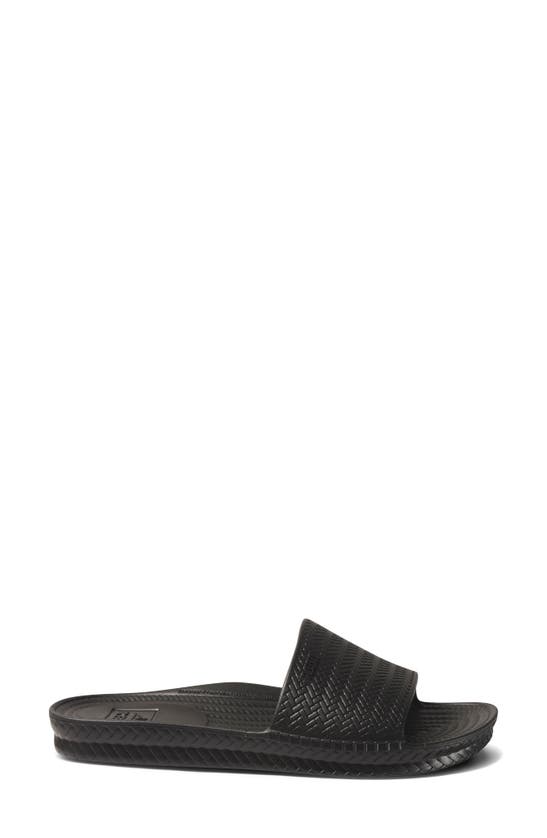 Reef Water Scout Slide Sandal In Black