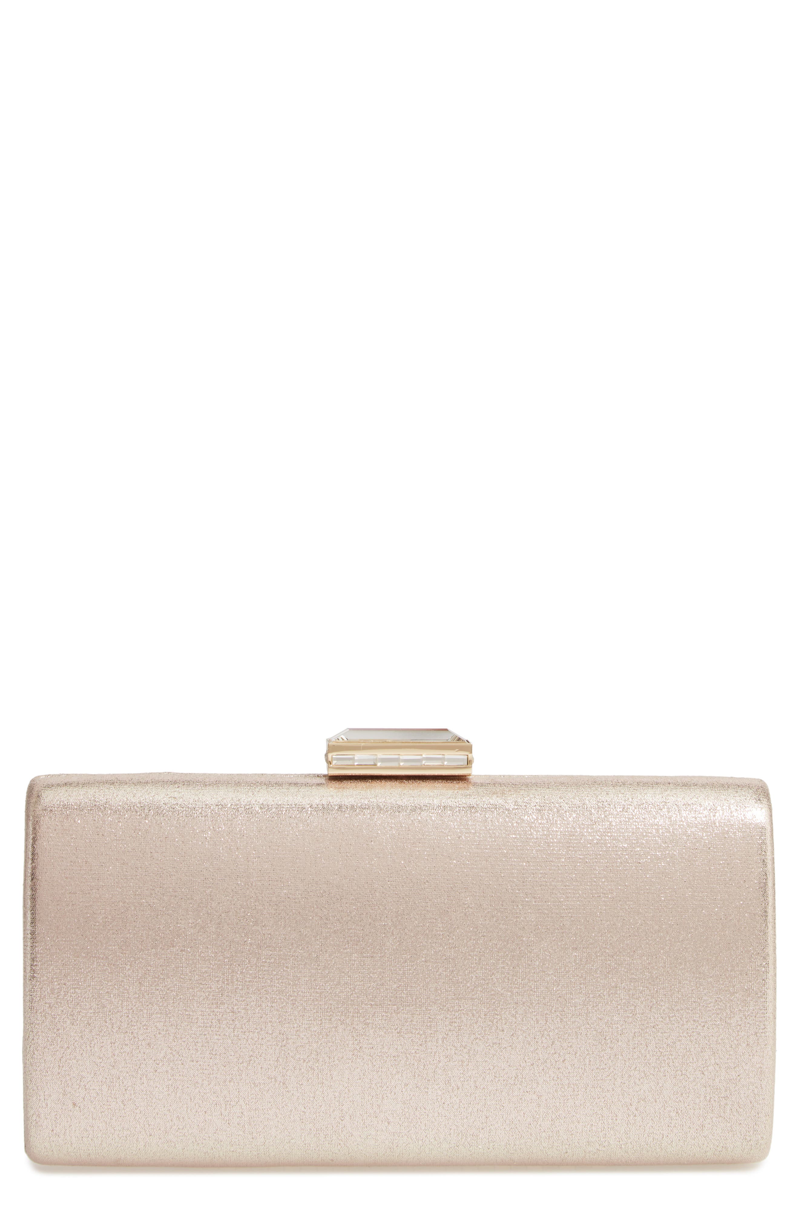 nordstrom gold clutch