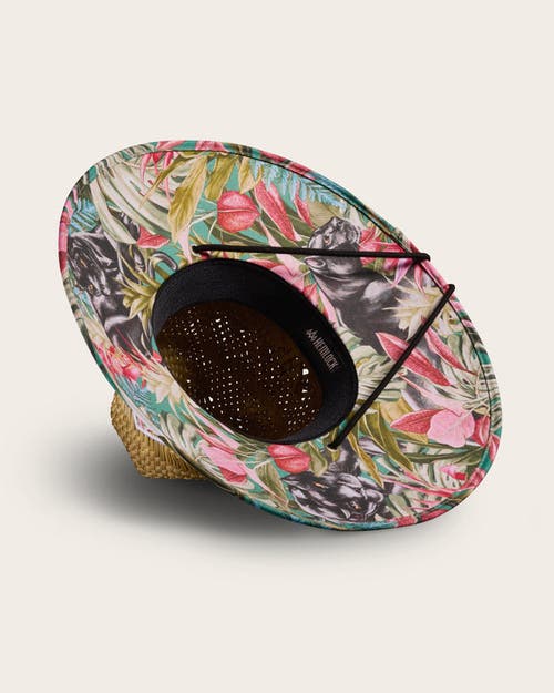 Shop Hemlock Bombay Straw Lifeguard Hat In Panther