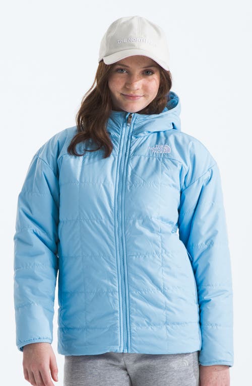 Shop The North Face Kids' Shasta Water Repellent Reversible Hooded Jacket In Cornflower