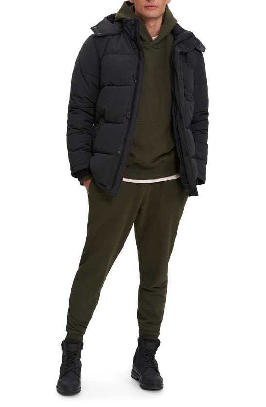 Noize Jay Puffer Jacket In Black