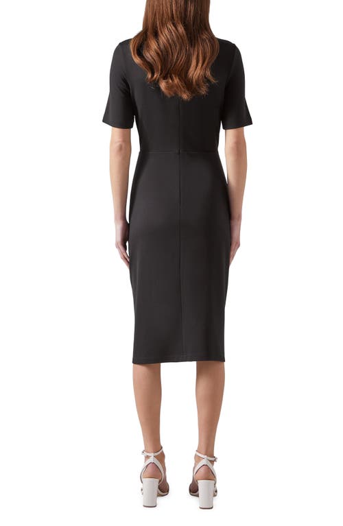 Shop Lk Bennett Lula Sheath Dress In Black