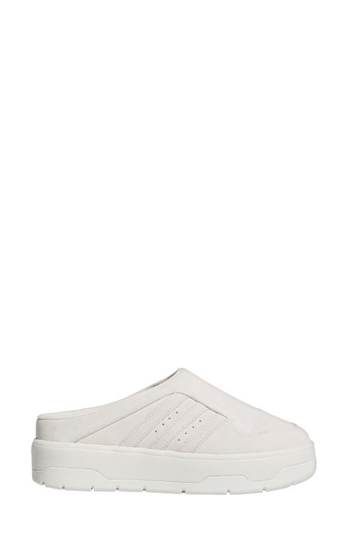 Shop Adidas Originals Adidas Rivalry Sneaker Mule In Cloud White/grey/off White