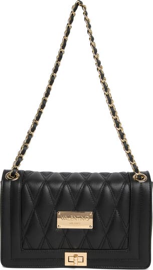 Valentino Bags by Mario Valentino Alice Embossed Black One Size: Handbags