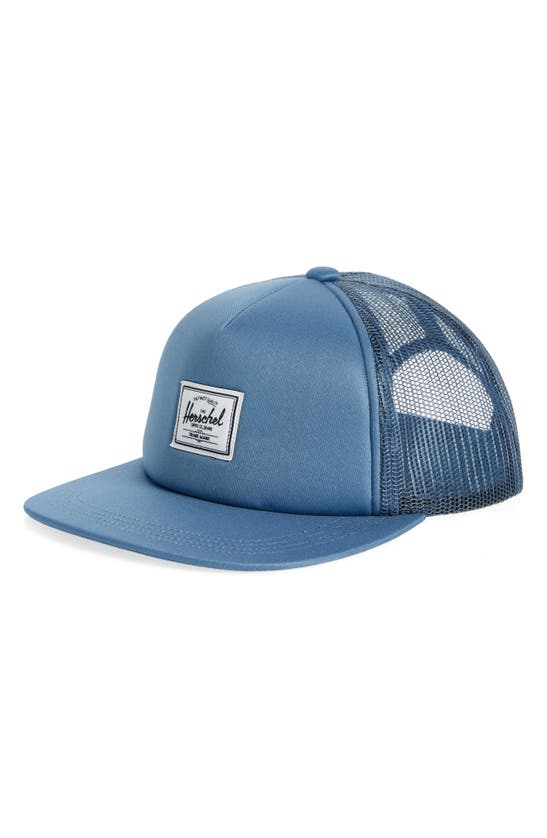 Herschel Supply Co. Kids' Whaler Mesh Trucker Hat In Copen Blue