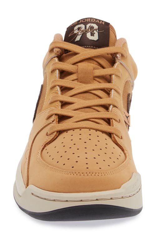 Shop Jordan Stadium 90 Sneaker In Flax/brown/black