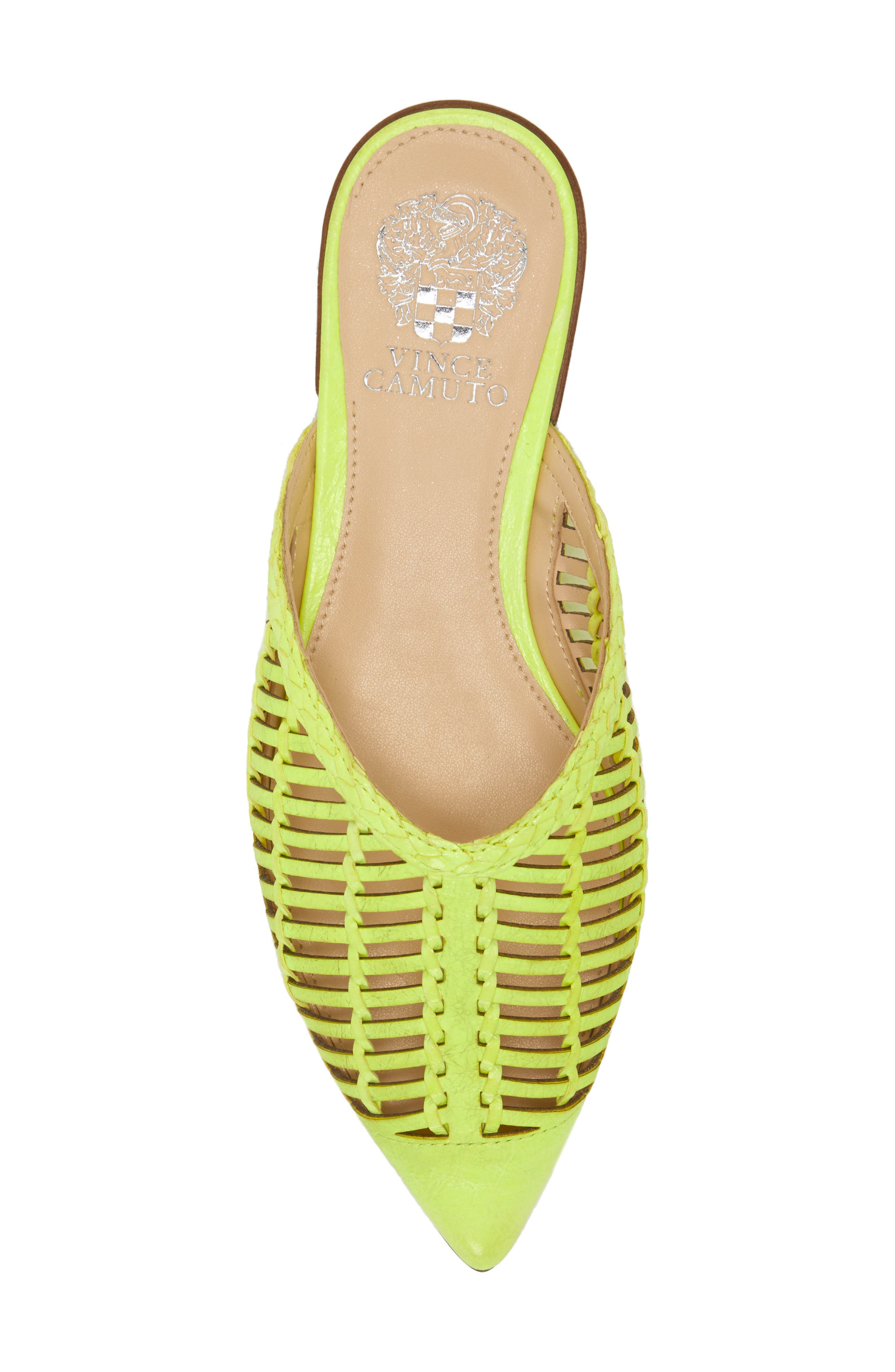 morley woven pointy toe mule