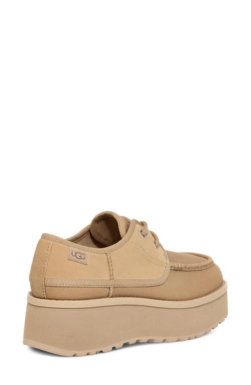 Shop Ugg(r) Cityfunc Water Resistant Platform Derby In Mustard Seed