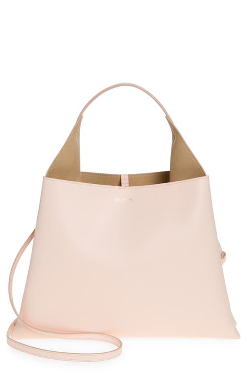 Mini Clare Leather Tote in Blossom