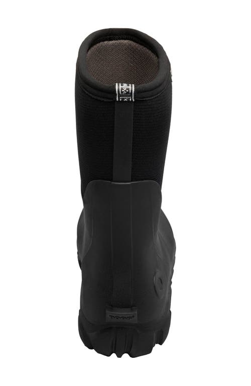 Bogs Classic Seamles Mid Waterproof Boot In Black