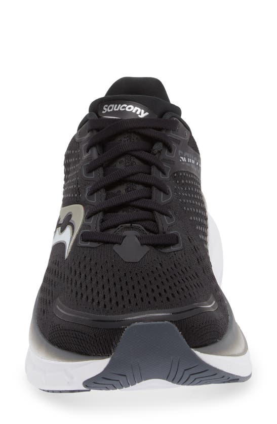 Shop Saucony Guide 17 Running Shoe In Black/ Shadow