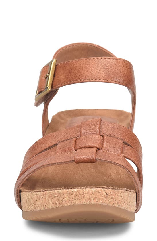 Shop Eurosoft Ericka Wedge Sandal In Luggage