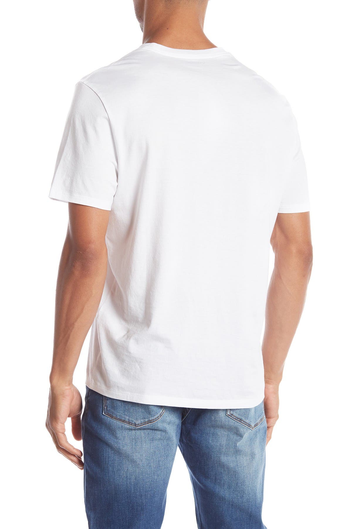 Vince Crew Neck T-shirt In Open White27