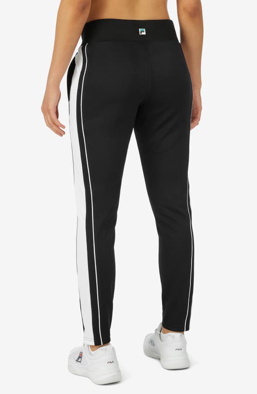Fila La Finale Track Pants In Blk/wht