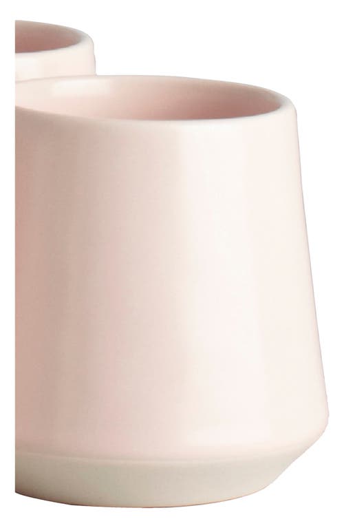 Shop Fable The Cups Set Of 4 Cups In Blush Pink